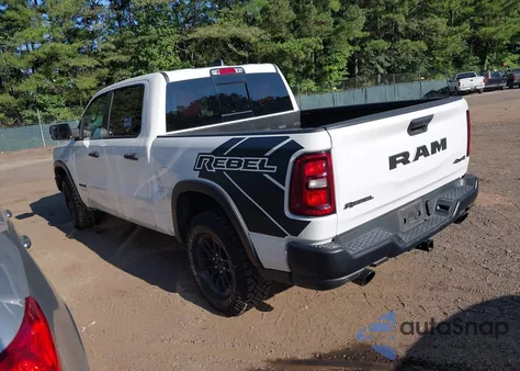 2025 Ram 1500 Rebel z USA, uszkodzony, nr VIN 1C6SRFLP2SN581797